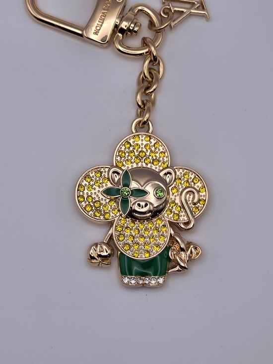 Upcycled Accessories - Chinese Zodiac Vivi Monkey Keychain